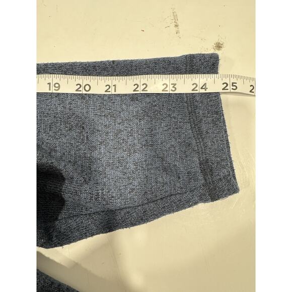 EDDIE BAUER Men’s Tight Knit Quarter-Zip Pullover Blue Size X Large - Picture 6 of 10